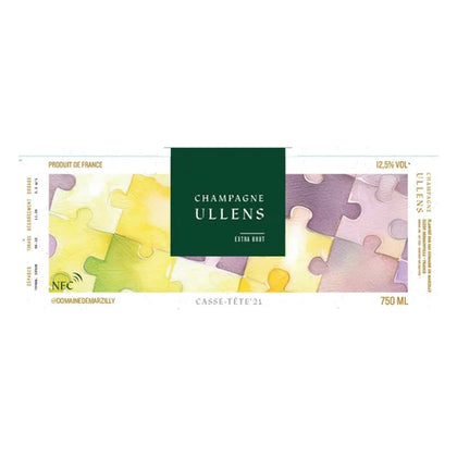 Champagne Ullens 'Casse-Tete' Extra Brut - 2021 - 750ML