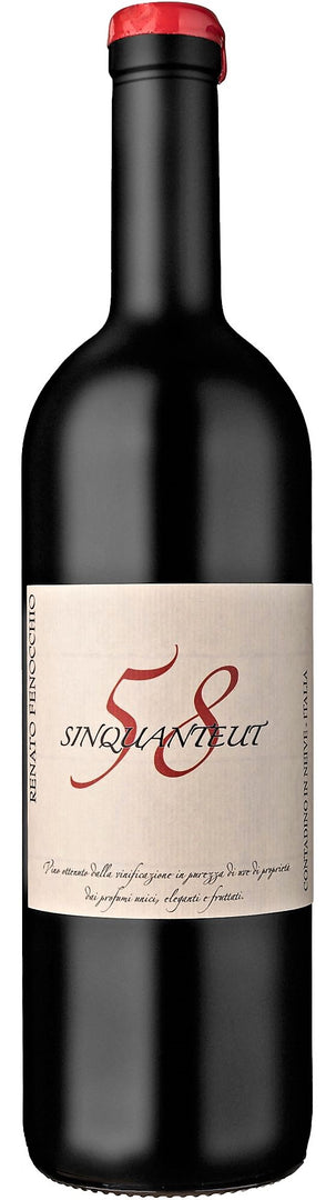 Renato FenocchioRed 58 "Sinquanteut" Vino Rosso - 2021 - 750ML