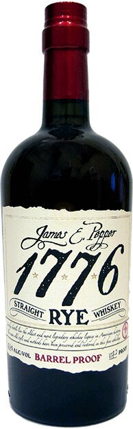 JAMES E PEPPER 1776 STRAIGHT RYE WHSKY BARREL PROOF 115.2PF - 750ML - NV