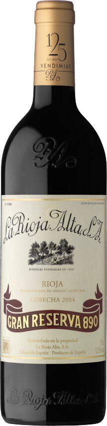Rioja Gran Reserva, '890', La Rioja Alta - 2011 - 750ML