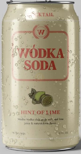 Wodka Soda 'Hint of Lime' CAN 355mL