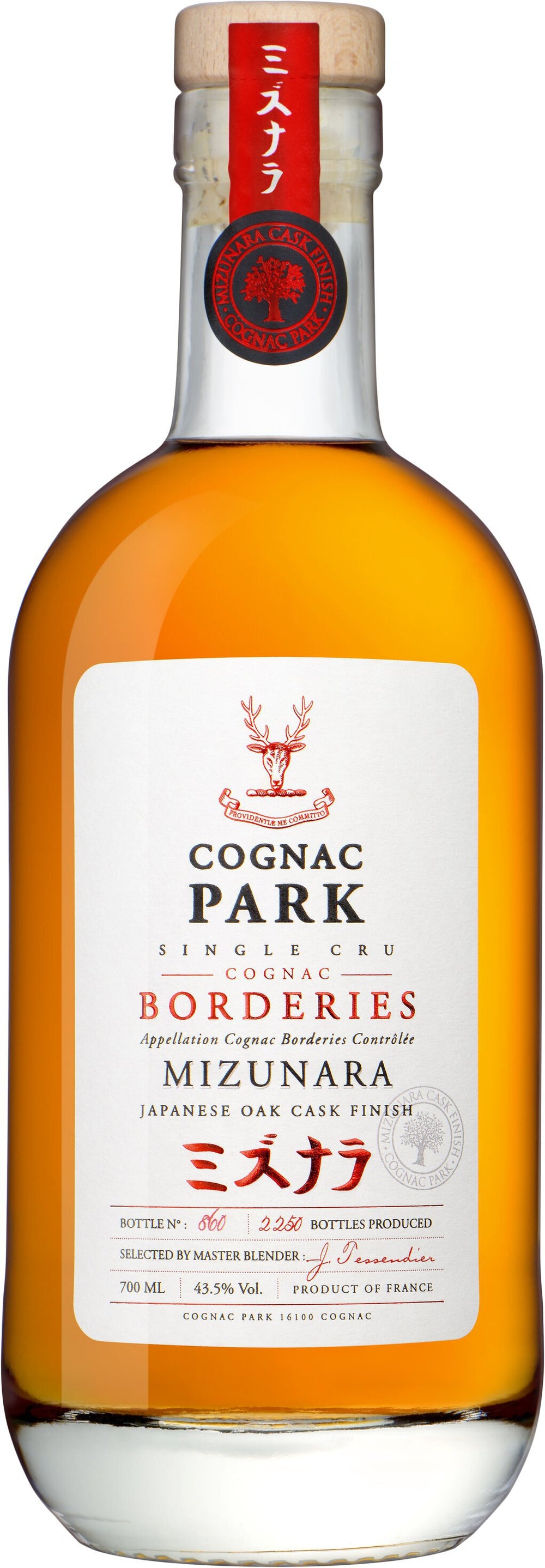 Cognac Borderies, 'Mizunara Single Cask, 2004', Cognac Park - NV - 750ML