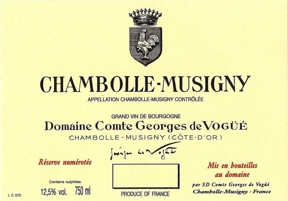 Domaine Comte Georges De Vogue Musigny V V - 2014 - 750ML