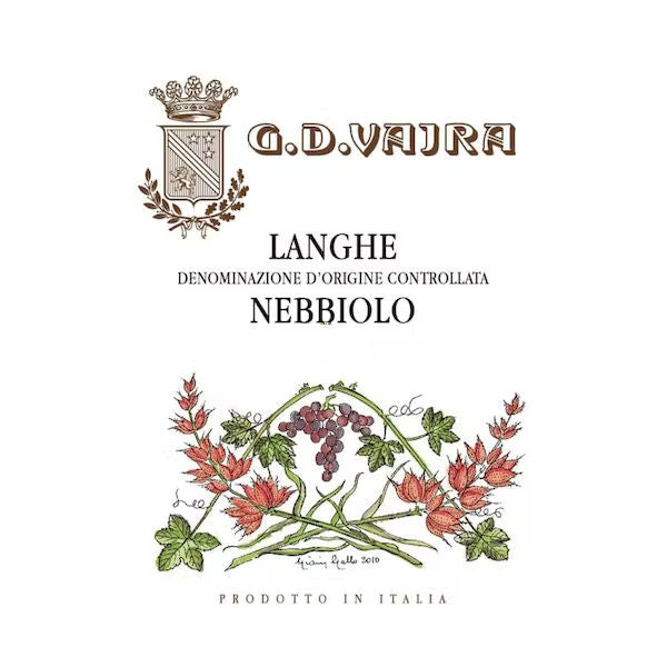 Vajra Nebbiolo Langhe - 2025 - 750ML