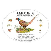 Teutonic Pinot Gris Crow Valley Vineyard Willamette Valley - 2024 - 750ML