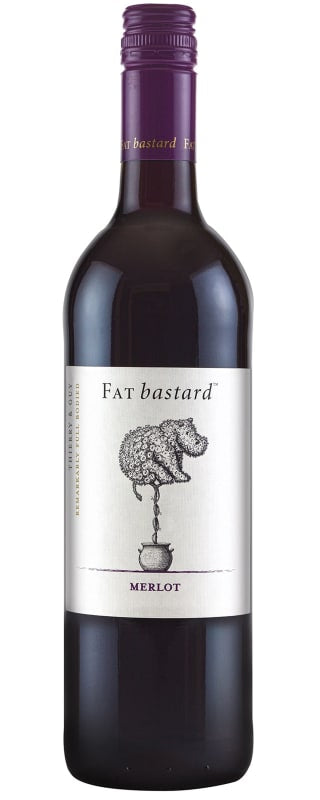 Fat Bastard Merlot Screw Cap - 2017 - 750ML