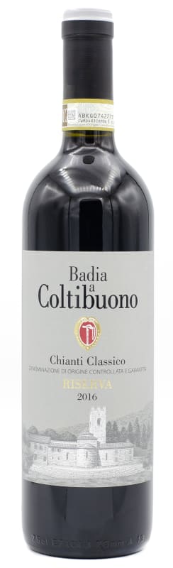 Badia A Coltibuono Chianti Classico Riserva Estate Np - 2016 - 750ML