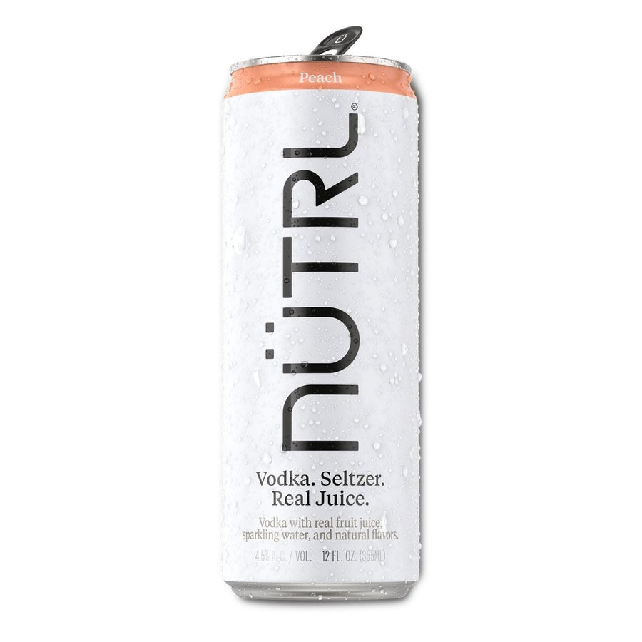 Nutrl Vodka Peach CAN