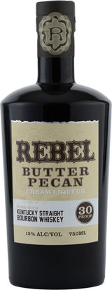 Rebel Butter Pecan Bourbon Cream Liqueur 15% ABV 750mL