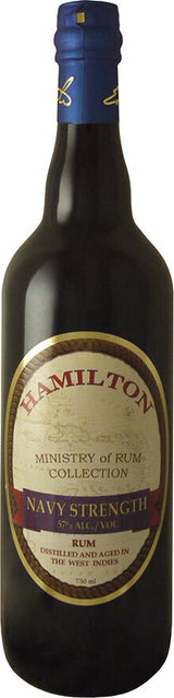 Hamilton Navy Strength 114 Proof Rum 375ml