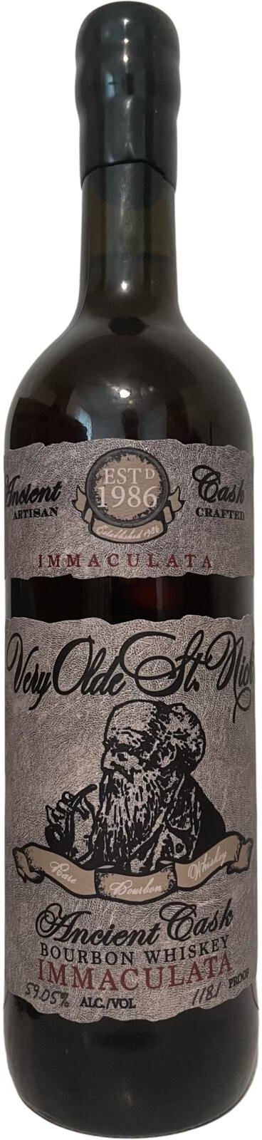 Bourbon Whiskey, Very Olde St. Nick, 'Immaculata', Preservation Distillery - NV - 750ML