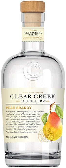 Clear Creek Distillery Pear Brandy 40% ABV 700mL