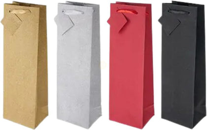 No-Mess Glitter Wine Bottle Gift Bag (All Colors)