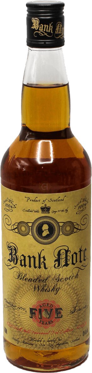 BANK NOTE 5YO BLENDED SCOTCH 86 PF - 700ML - NV