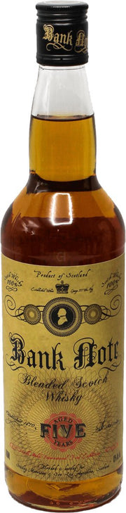 BANK NOTE 5YO BLENDED SCOTCH 86 PF - 700ML - NV