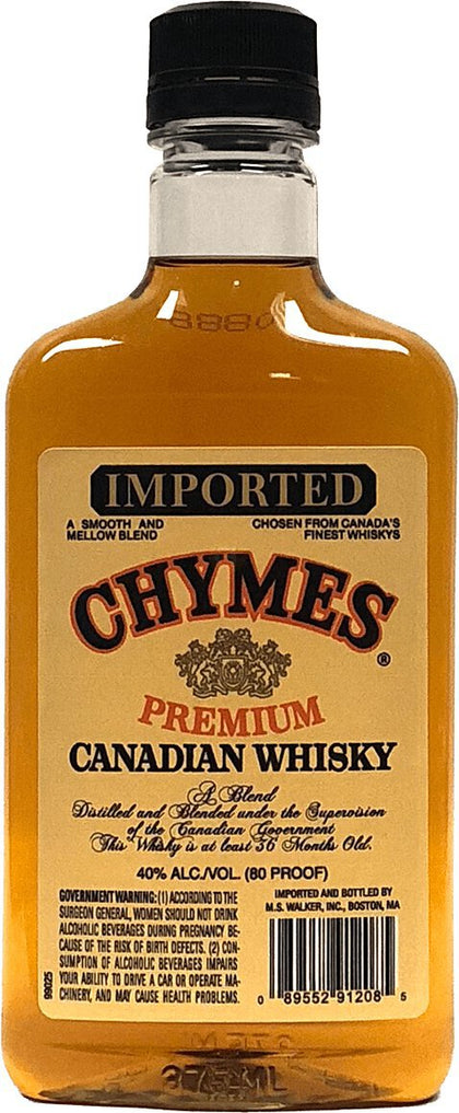 Chymes Canadian Whisky 375mL