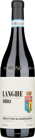 Produttori Barbaresco Nebbiolo Langhe 750ML