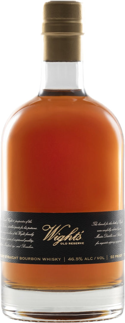 Wright's  Old Reserve Bourbon 46.5% 750ML