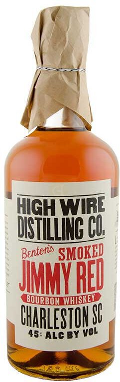 High Wire Distilling Co. Benton's Smoked Jimmy Red Bourbon Whiskey 45% ABV 750mL