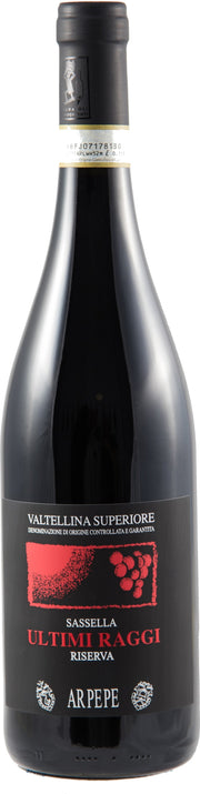 Valtellina Superiore Riserva Sassella 'Ultimi Raggi', ARPEPE - 2016 - 750ML