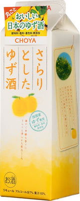 Choya Sarari Yuzu Liqueur 1L