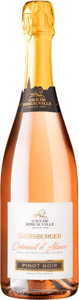 Cave de Ribeauvillé, Cremant d'Alsace Pinot Noir Giersberger Rosé 750ml