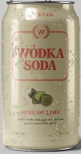 Wodka Soda 'Hint of Lime' CAN 355mL