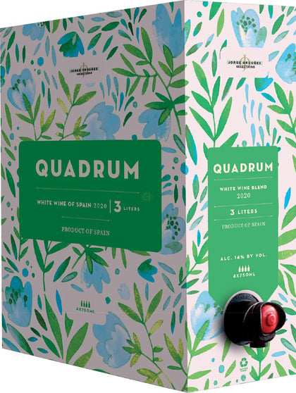 Quadrum Spanish White BOX Wine 2024 3L