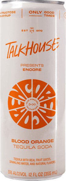 TalkHouse Blood Orange Tequila Soda