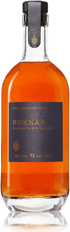 Far North Spirits Cognac Finish Roknar Rye Whiskey 750ML