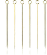 Belmont Cocktail Picks in Gold Viski