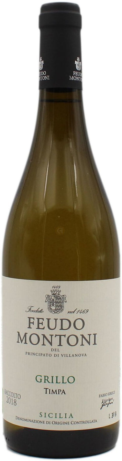Feudo Montoni Grillo Della Timpa Organic 750ML