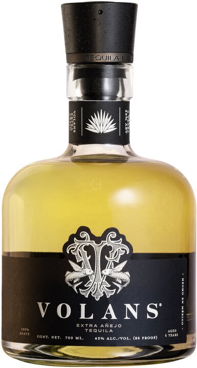 VOLANS 6YR EXTRA ANEJO TEQUILA 2 CS 86PF - 700ML - NV