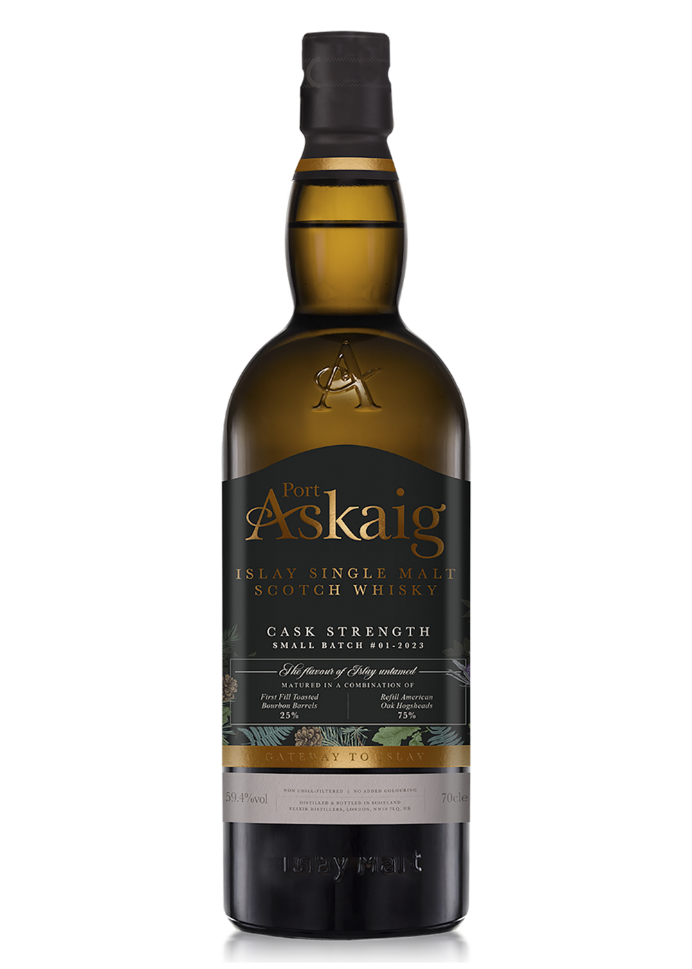Port Askaig Cask Strength Single Malt Whisky - 750ML