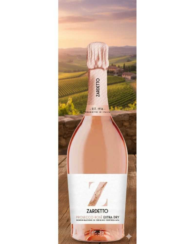 Zardetto Prosecco Rose Doc Extra Dry Restyle - 2024 - 750ML