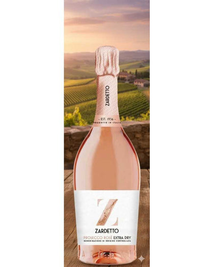 Zardetto Prosecco Rose Doc Extra Dry Restyle - 2024 - 750ML